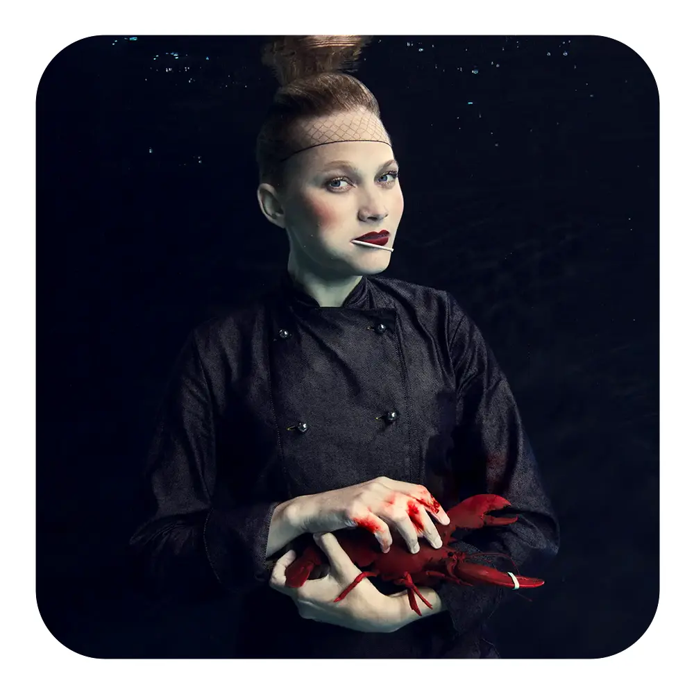 SOUS-VERRE / MAGNET - THE COOK & THE LOBSTER