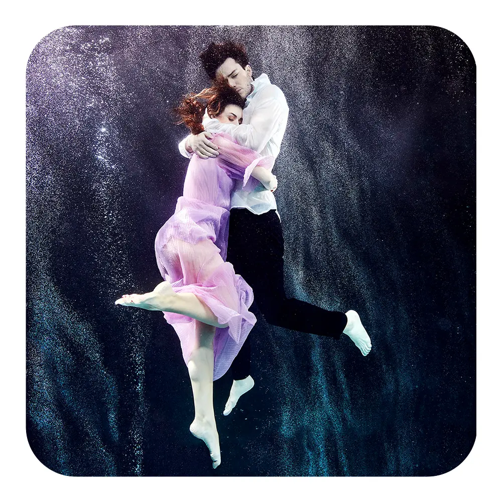 SOUS-VERRE / MAGNET - ROSE & MASSIMO